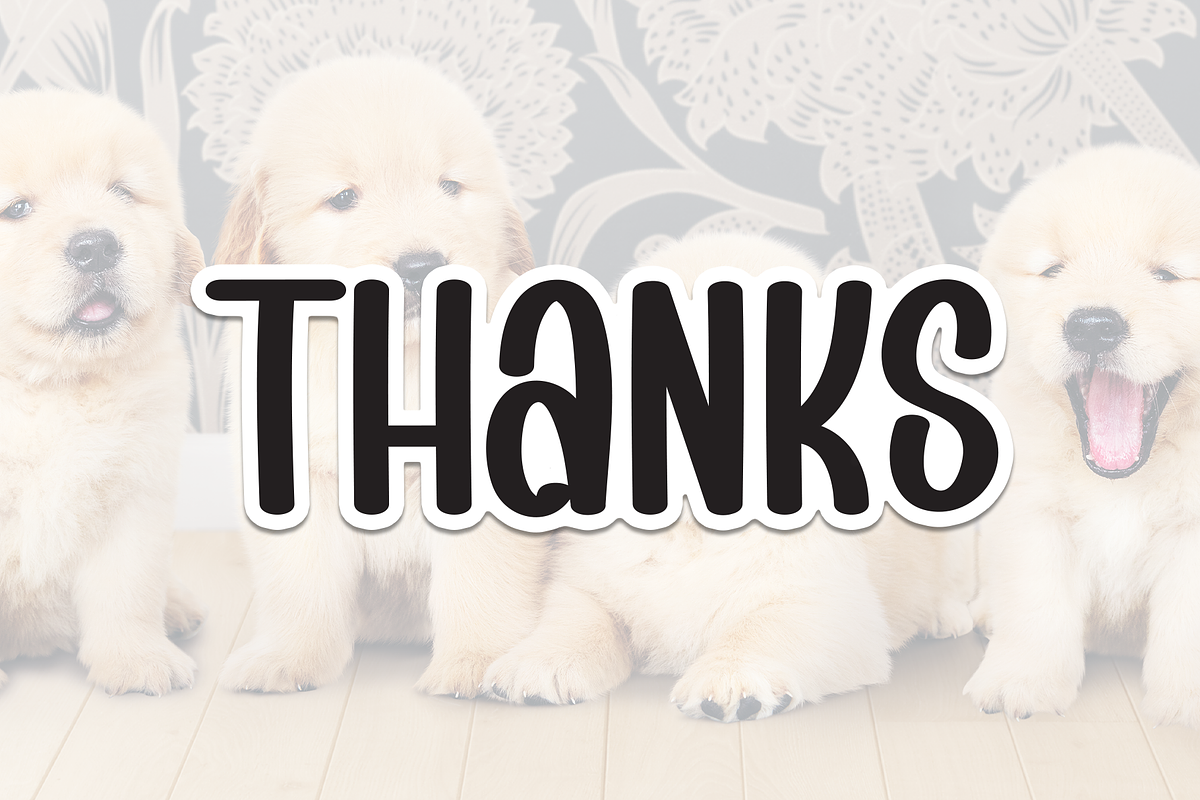Baby Animal | Script Font, a Script Font by Scratchones (Photo 8 of 8)