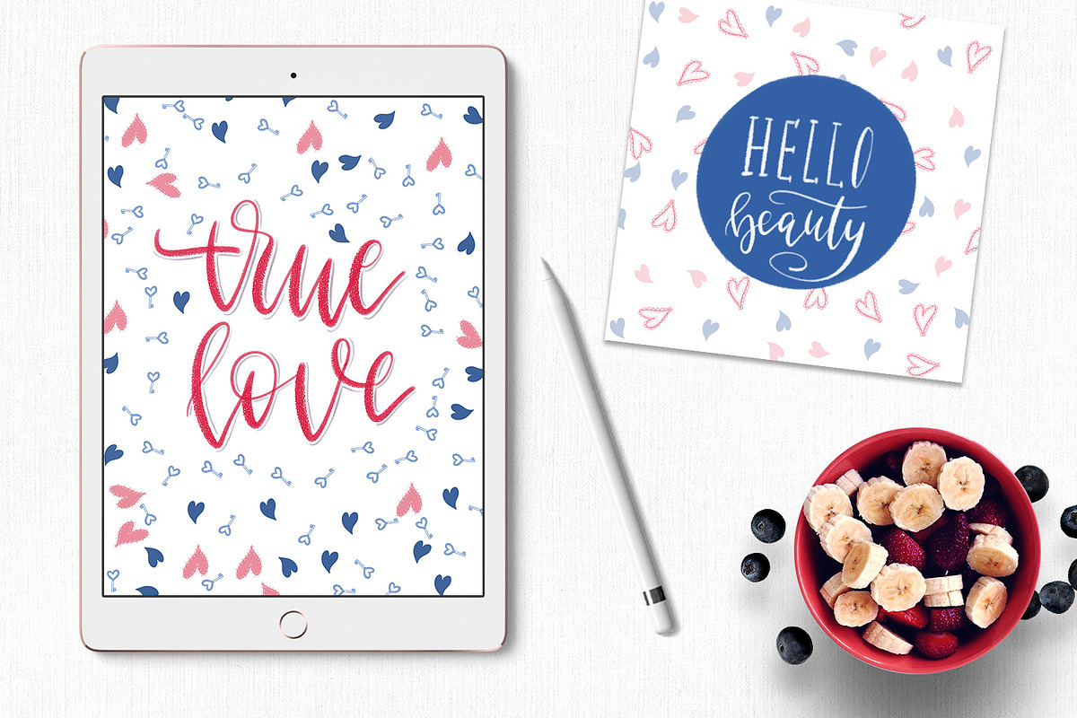 Valentine's brush box for Procreate, a Brush Add-On by Gray Cat Graphics (Photo 3 of 9)