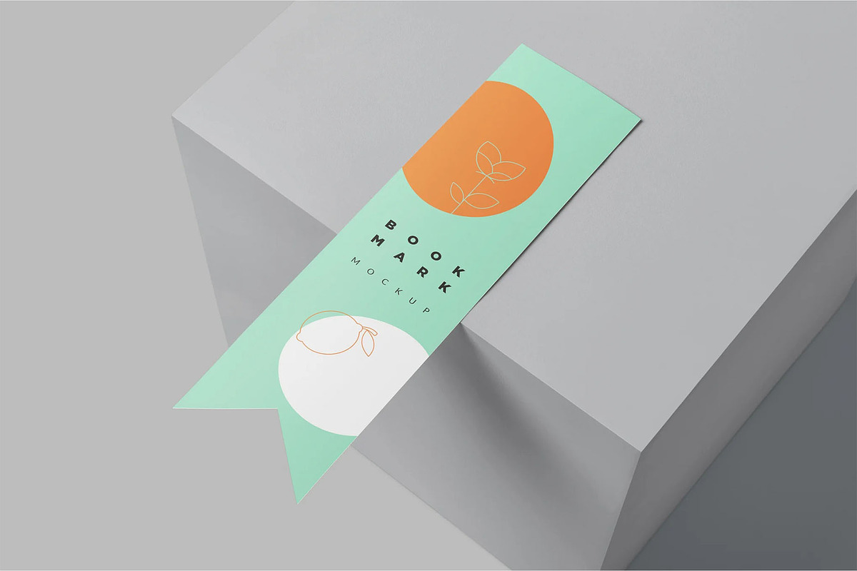 Book Mark Mockups, an Advertising Mockup by megostudi0 (Photo 5 of 6)