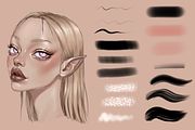 Base Brushes Set, a Brush Add-On by MessyArtss (Thumbnail 2 of 2)