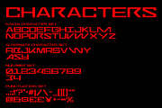 Airtight: Tech Display Font, a Sans Serif Font by ANDR35 (Thumbnail 4 of 7)