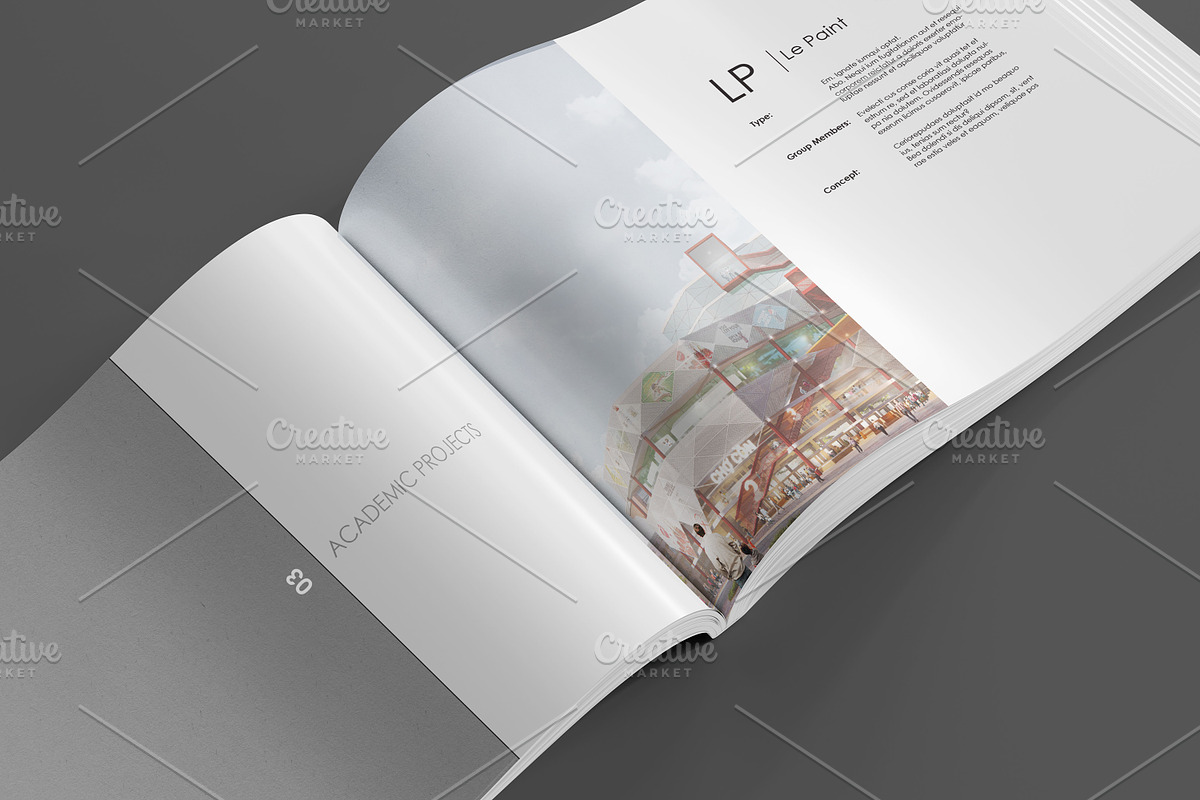 Architecture Portfolio Template, a Presentation Template by Arkishop (Photo 6 of 9)