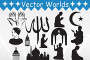 Muslim Religion Svg, Muslim Svg, an Object Graphic by VectorWorlds (Thumbnail 3 of 3)