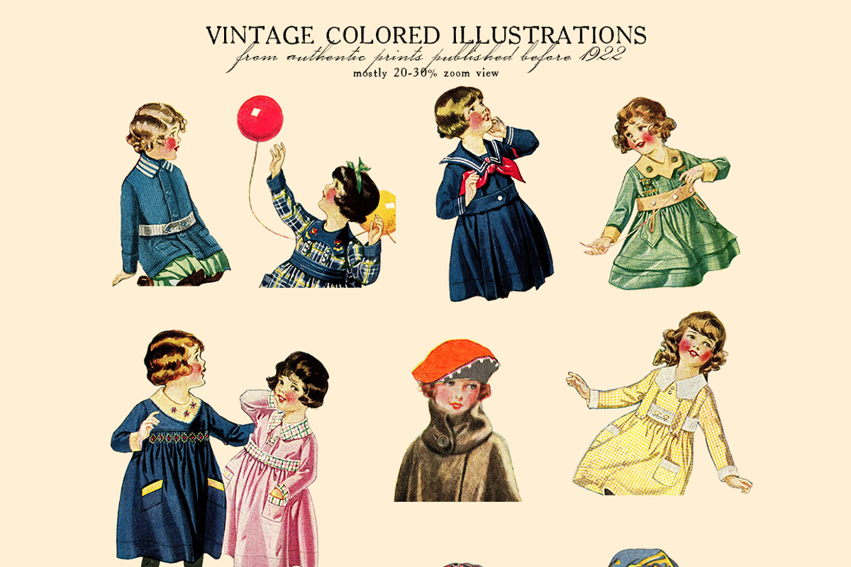 37 Ladies Colored Illustrations 4, an Illustration by Unember (Photo 4 of 4)