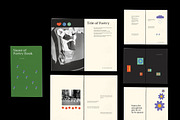 3 Poetry Book Templates Bundle, a Magazine Template by an-arketype studio. (Thumbnail 4 of 10)