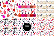 Watercolor cosmetic collection, a Texture Illustration by Lina's store (Thumbnail 6 of 9)