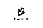 PlayMusic_logo, a Branding & Logo Template by NicklancerShop (Thumbnail 1 of 3)