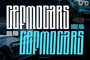 Cefmocars - Racing Font, a Sans Serif Font by QR Design Studio (Thumbnail 2 of 9)