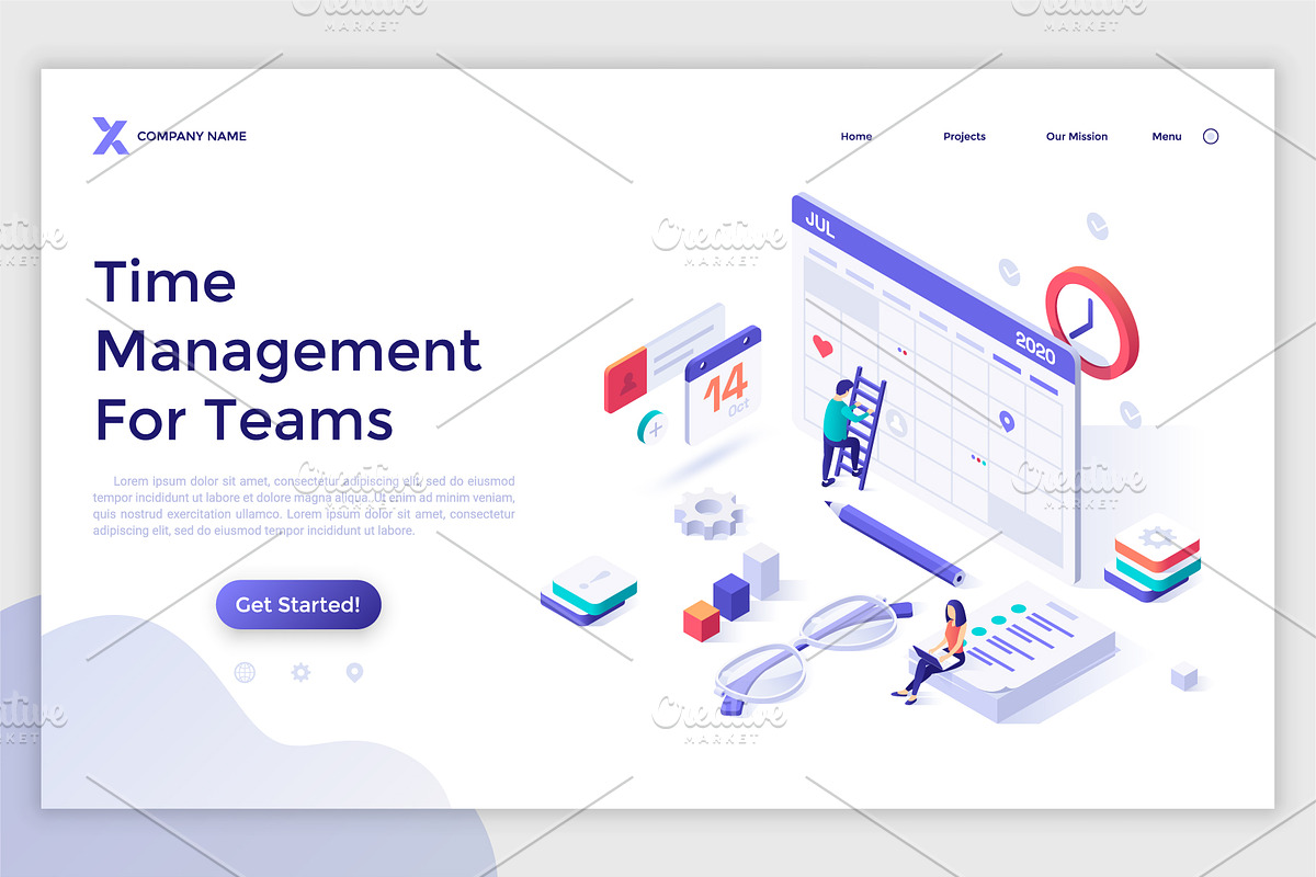 Isometric Solutions Mini. Part 17, a Templates & Theme by Andrew Kras Design (Photo 7 of 11)