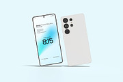 Samsung S26 Ultra Mockup Set 4, an Android Mockup by DSNA Mockup (Thumbnail 5 of 9)