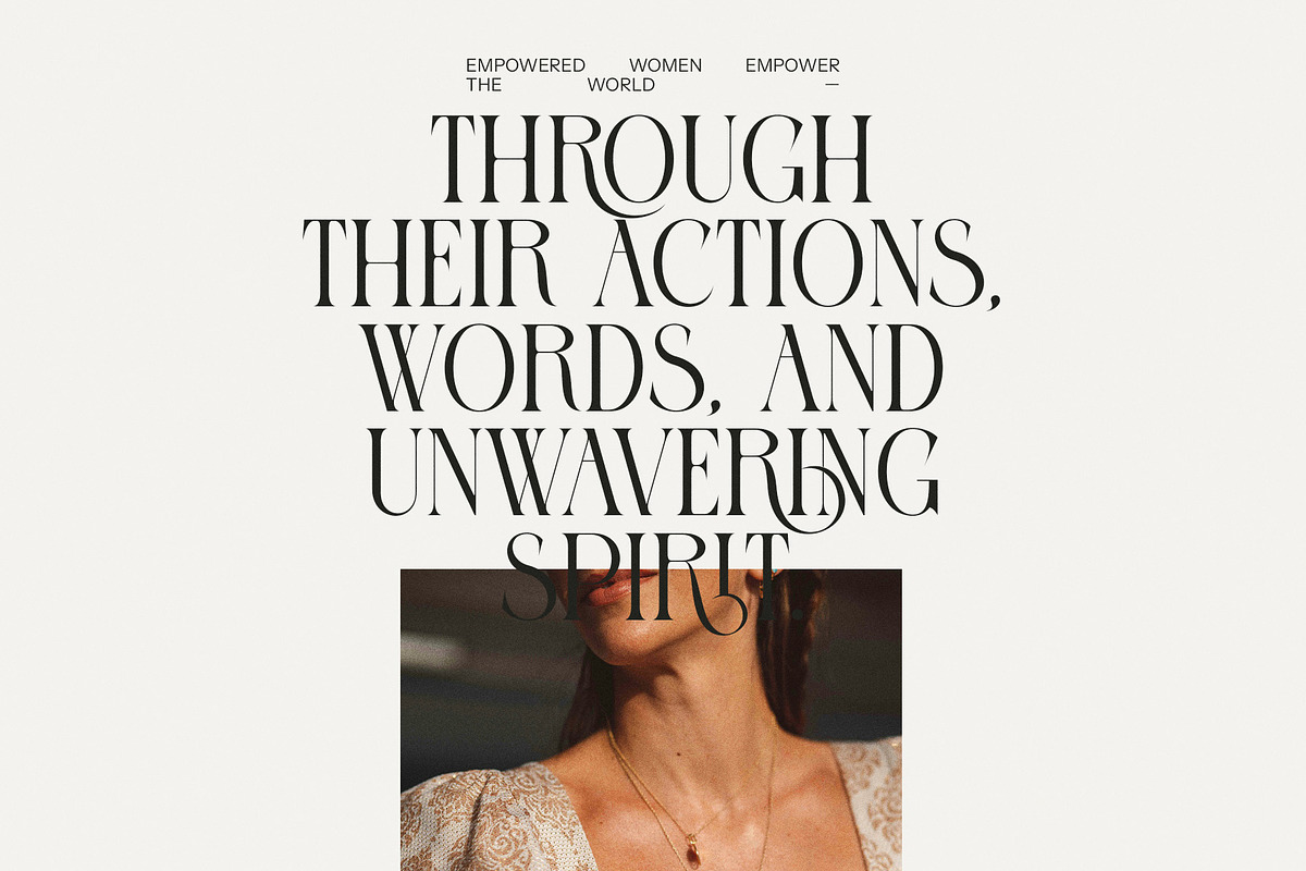 Katros Elegant Serif Font, a Serif Font by Perfectype (Photo 6 of 8)