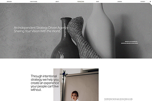 Persona: Squarespace 7.1 Template