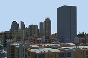 Realistic Lowpoly Simple City VR/AR, an Environmental 3D Model by NOMODOL (Thumbnail 21 of 59)