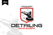 DETAILING CAR LOGO, a Branding & Logo Template by Dante art12 (Thumbnail 1 of 2)