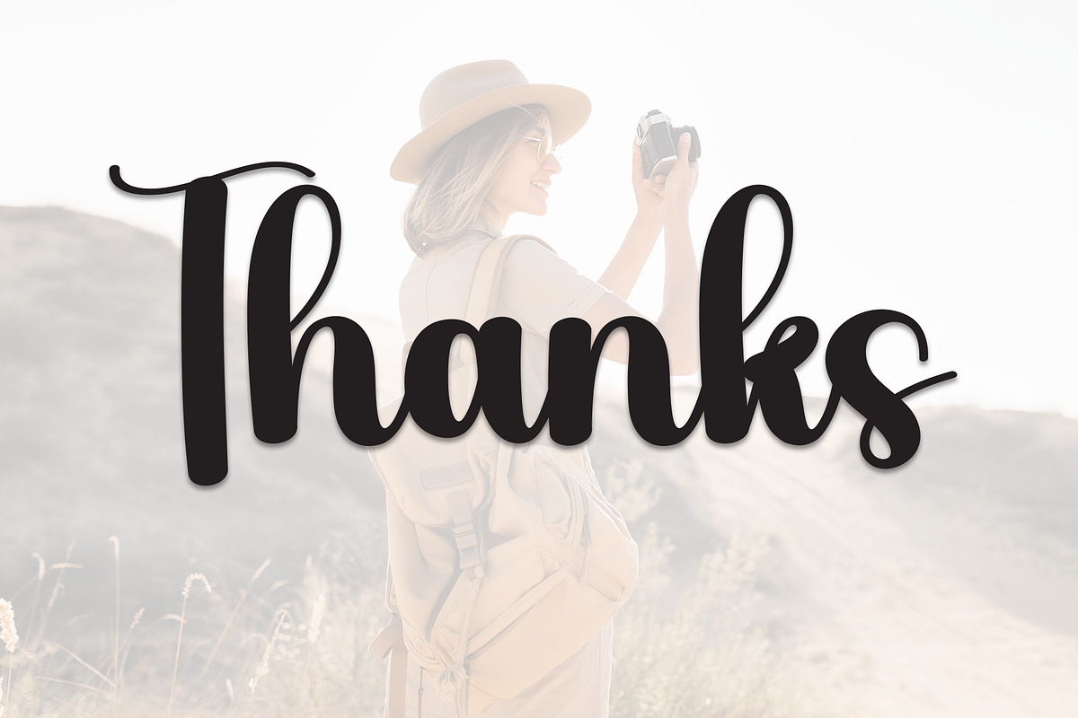 Traveling | Script Font, a Handwritten Font by Scratchones (Photo 9 of 9)