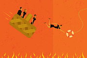 Business Concepts Bundle 06 Women, a Person Illustration by retrorocket (Thumbnail 3 of 16)