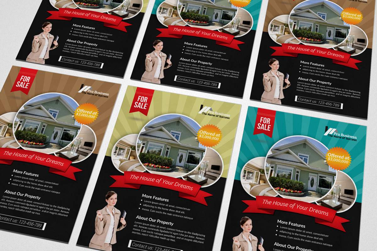 Real Estate Agency PSD Flyer, a Flyer Template by Business Flyers (Photo 4 of 4)