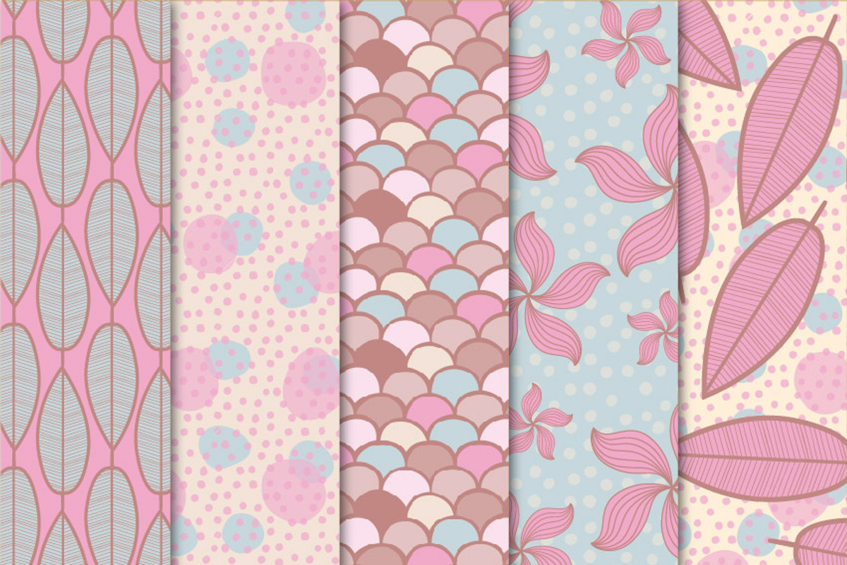 Digital Papers Étude Set 02 preview 2