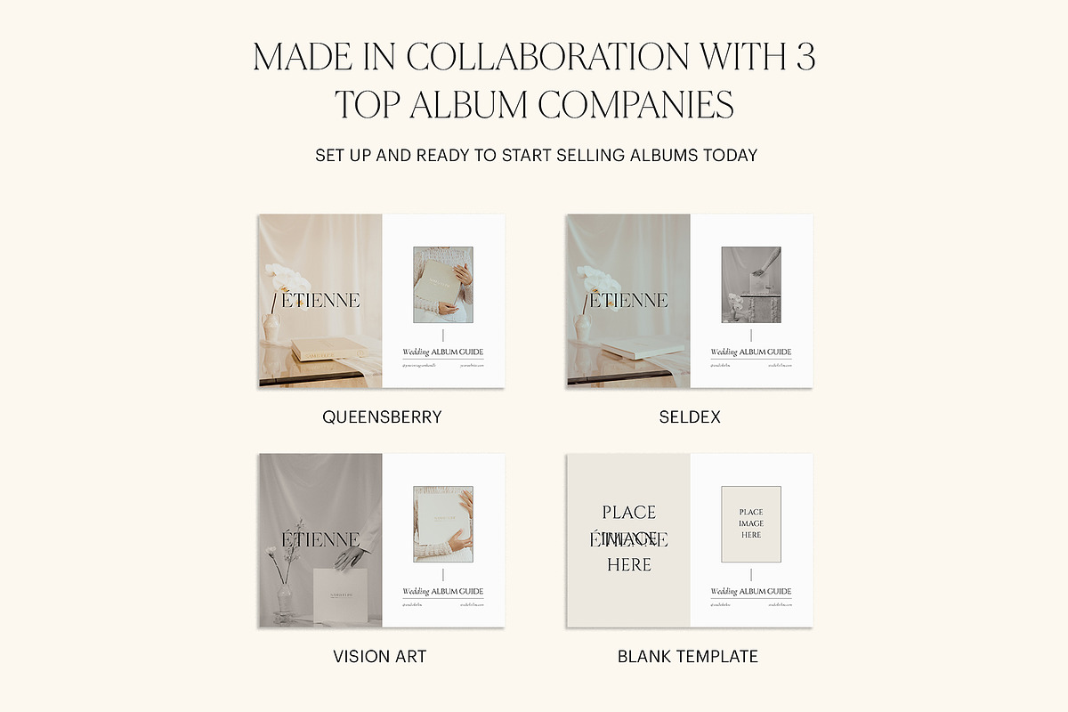 Minimal | Album Guide PDF, a Templates & Theme by Studio Leelou (Photo 3 of 10)