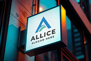 Letter A - Nature Tech Logo, a Branding & Logo Template by Design_Planet (Thumbnail 3 of 3)
