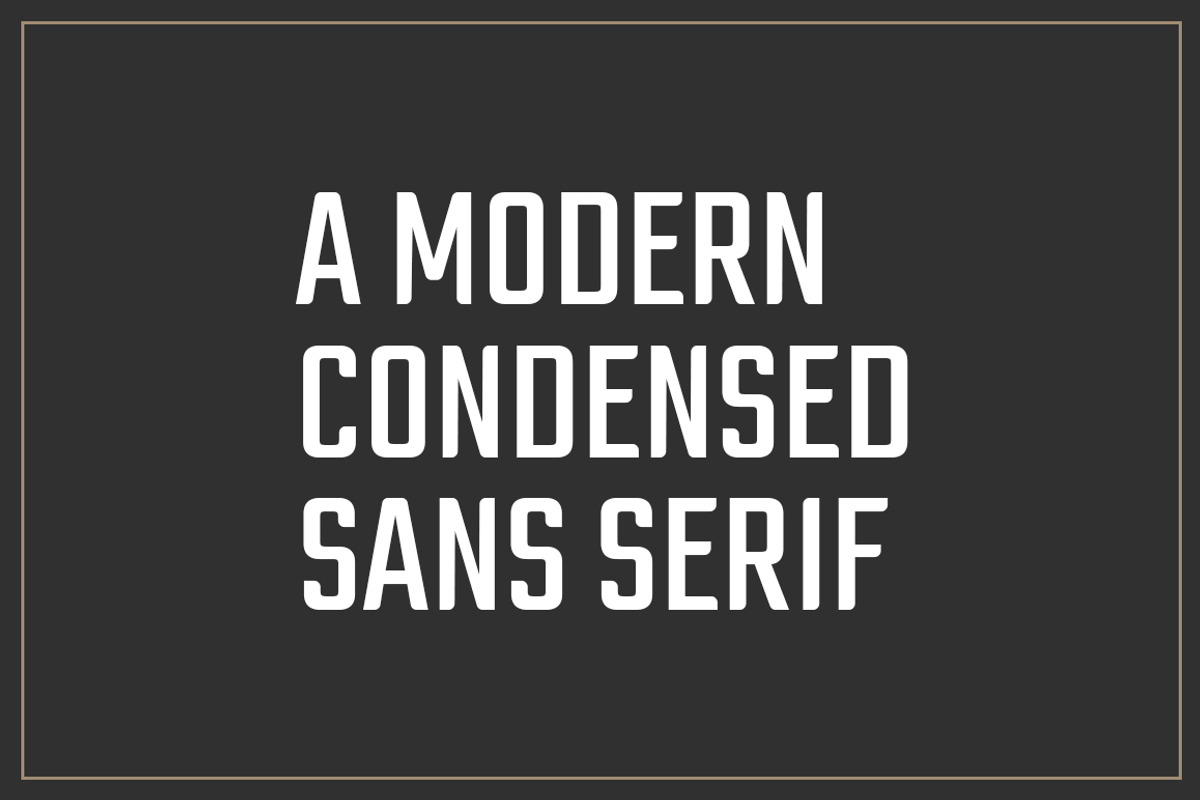 Industrial Font Collection preview 2