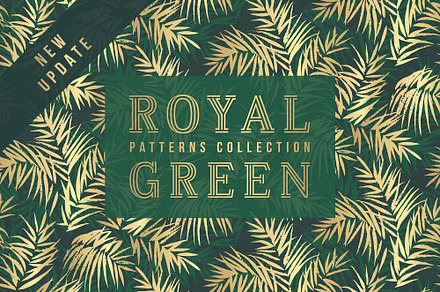Royal Green Patterns Collection