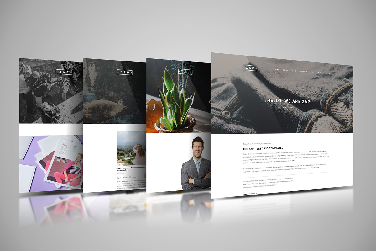 Web Themes Mock ups, a Device Mockup by RgraphicsDesign (Photo 4 of 5)