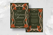 Christmas Invitation Template, an Invitation Template by BrandPacks (Thumbnail 1 of 5)