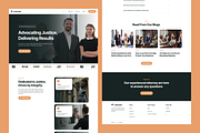 Lawcase - Lawfirm Framer Template, an UI Kit Template by UI/UX Ocean (Thumbnail 2 of 5)