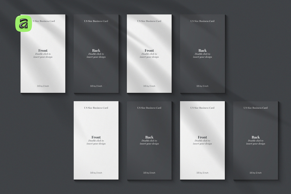 US Business Card Mockups—Affinity v3, a Books & Magazine Mockup by Sasha Lantukh (Photo 10 of 17)