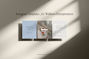 Instagram Wellness Templates, a Templates & Theme by Ederra Design (Thumbnail 1 of 5)