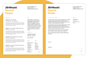 Human - Resume and Cover Letter, a Resume Template by Sleeper Labs (Thumbnail 2 of 5)
