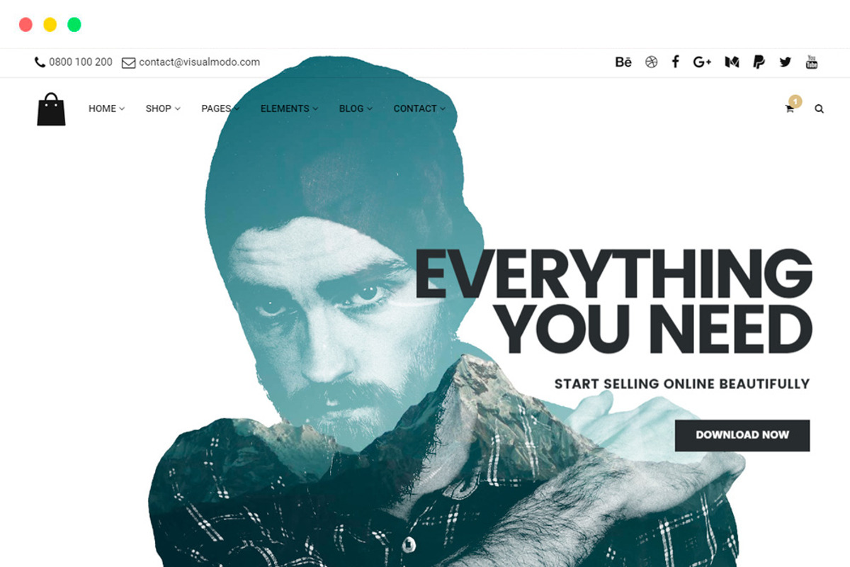 36 WordPress Themes - Mega Bundle, a WordPress Template by Visualmodo (Photo 18 of 48)