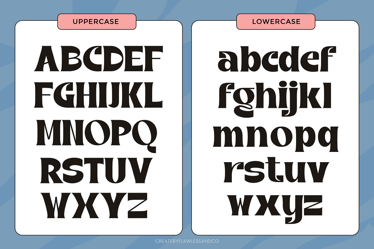 Longue Brishore - Retro Font, a Font by Flawless And Co (Photo 8 of 10)