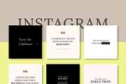 50 INSPIRING INSTAGRAM TEMPLATE, a Social Media Template by RB Boutique (Thumbnail 2 of 9)