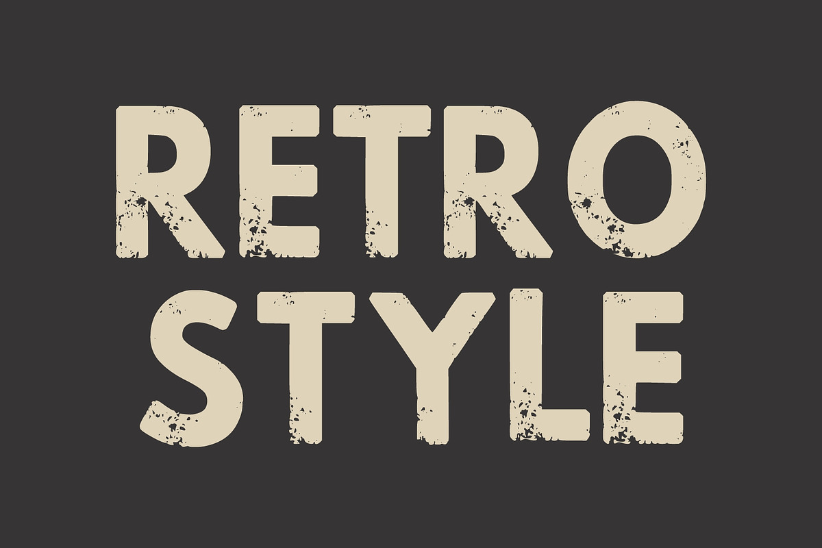 North West Vintage Font, a Sans Serif Font by Fourteen Letter (Photo 2 of 6)