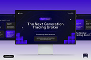 Next-Generation Fintech Pitch Deck, a Presentation Template by Claymoon Lab (Thumbnail 1 of 7)