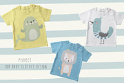 Cute World. Graphic set, an Animal Illustration by Good Genie (Thumbnail 10 of 11)