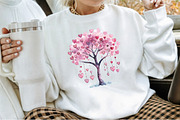 Coquette Glitter Christmas Tree Clip, an Illustration by Sublimation Artist (Thumbnail 4 of 6)