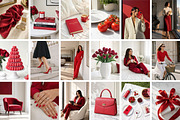 100 Red Aesthetic Stock Photos, a Person Photo by Selenique Studio (Thumbnail 8 of 12)
