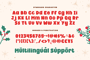 Christmas Font – First Christmas, a Handwritten Font by Mozatype (Thumbnail 8 of 8)