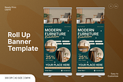 Home Interior Roll Up Banner, a Print Template by Annora Studio (Thumbnail 1 of 6)