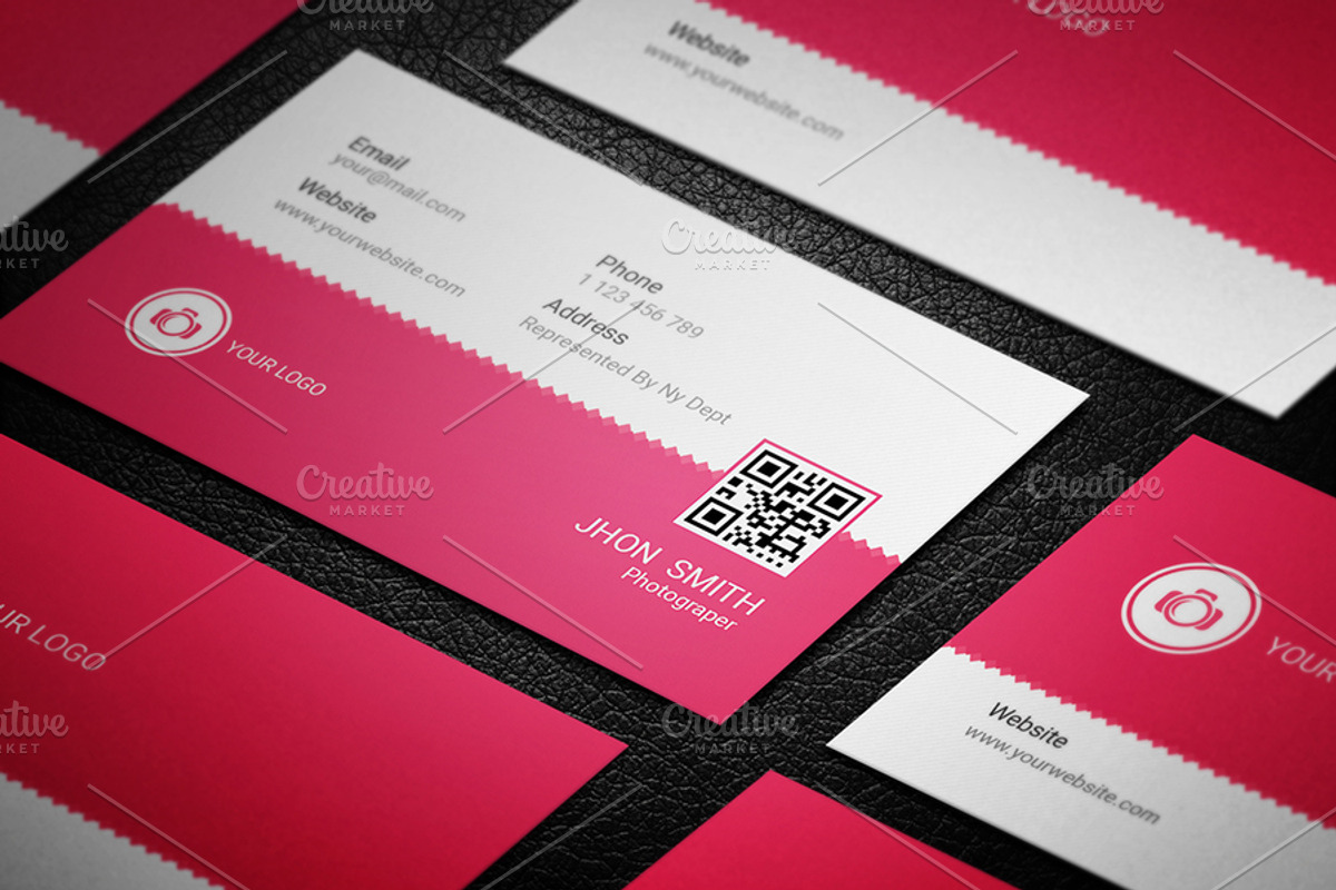 Photographer Business Card 003, a Business Card Template by Awns Creators (Photo 3 of 4)
