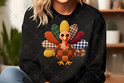 Thanksgiving Png Yarn Crochet Turkey, an Illustration by Craft Nest (Thumbnail 5 of 6)