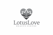 Lotus Love Floral Heart Spa Logo, a Branding & Logo Template by yopie (Thumbnail 3 of 4)