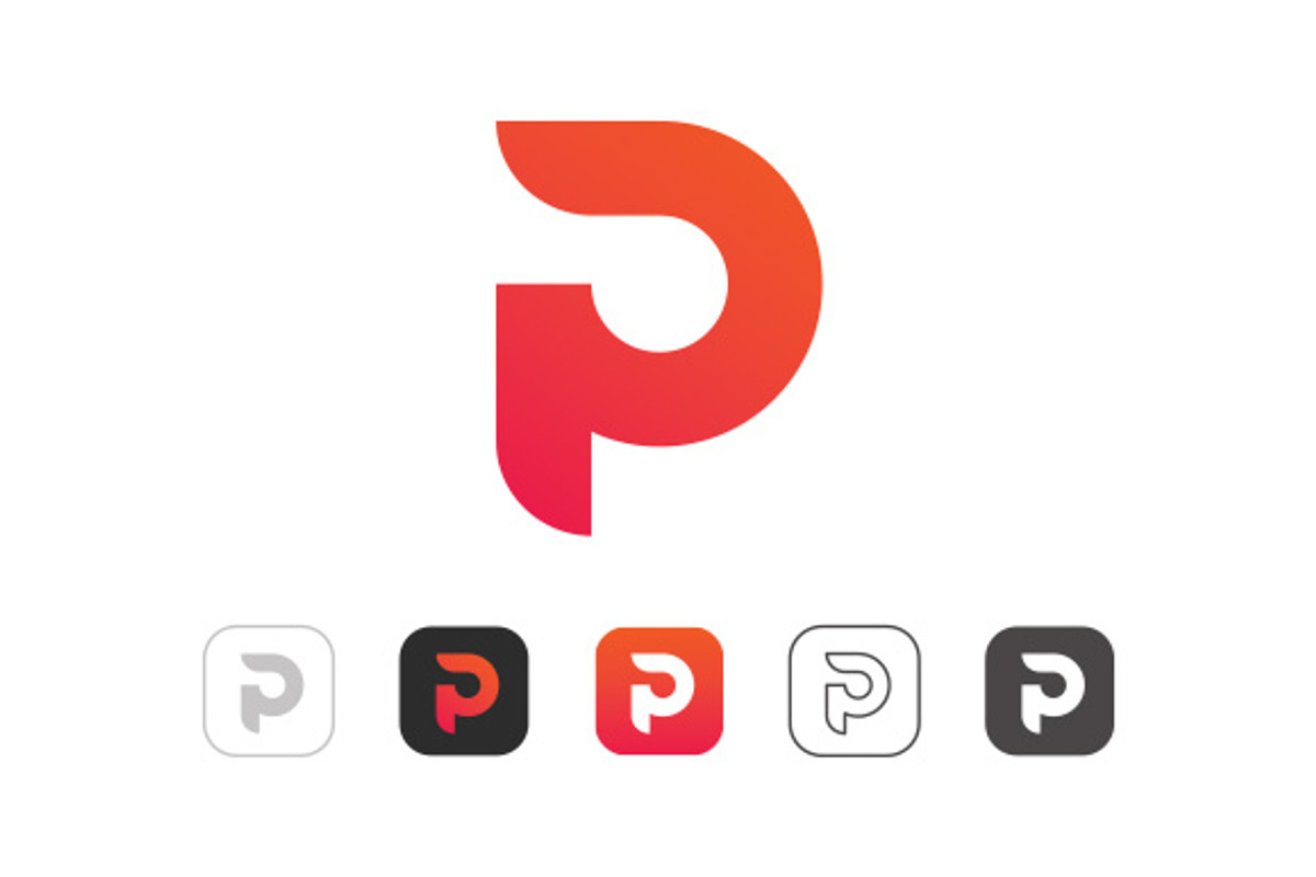 Simple P Logo, a Branding & Logo Template by nospacestore