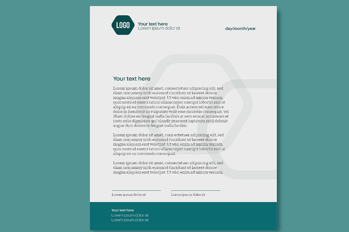 Corporate Business Stationery, a Templates & Theme by studiogstock (Photo 2 of 5)