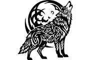 Premium Alpha Wolf Illustration, an Animal Illustration by Designer_Momina (Thumbnail 4 of 18)