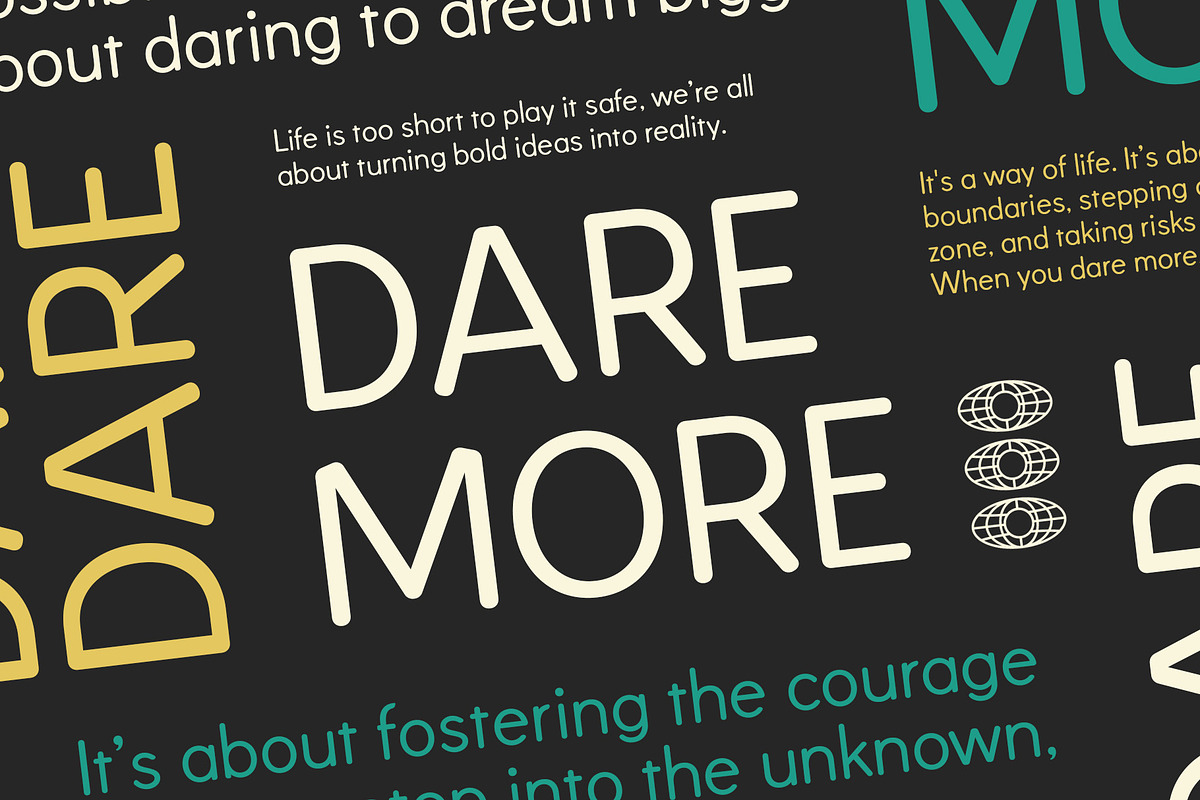 Varena Rounded, a Sans Serif Font by Craft Supply Co. (Photo 2 of 8)
