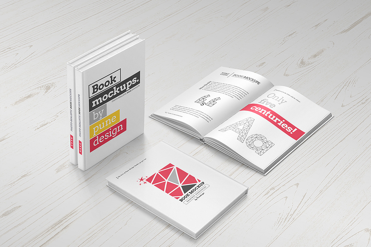 Book Mock-Up / Hardcover Edition, a Books & Magazine Mockup by PuneDesign (Photo 8 of 13)